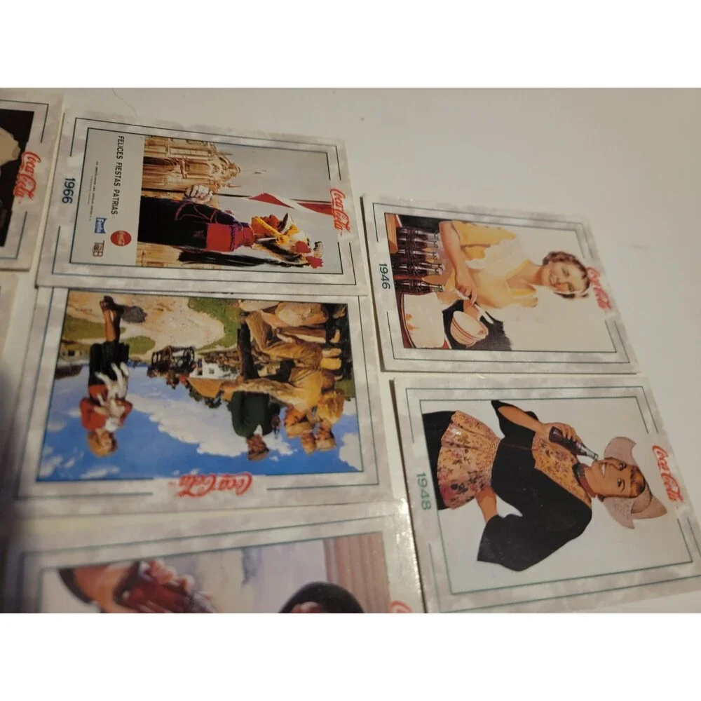 Coca Cola Collection 1994 Series 2 Collectible Cards Bundle Of 8
